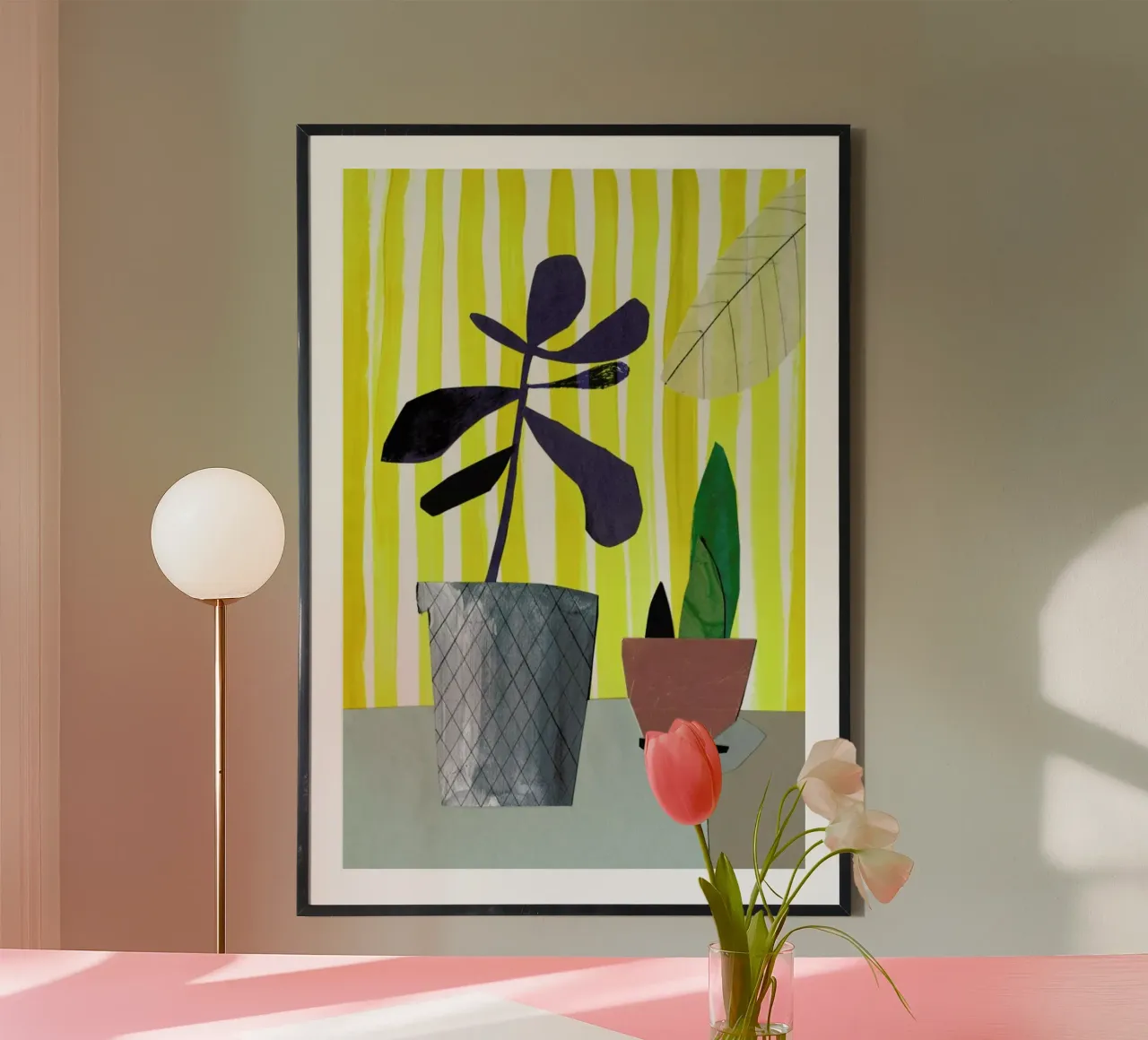Fensterbank 1 poster avec cadre en plastique de Rinah Lang
