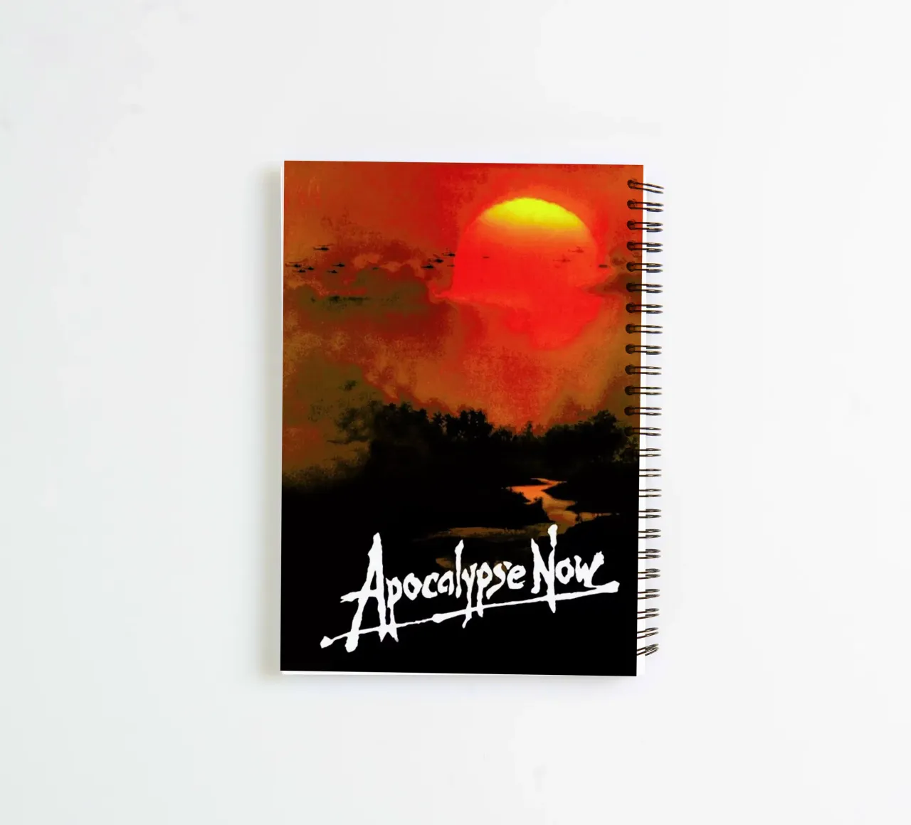 Apocalypse Now’ Retro Movie Poster spiral notebook by Gallery Print and Art Limited