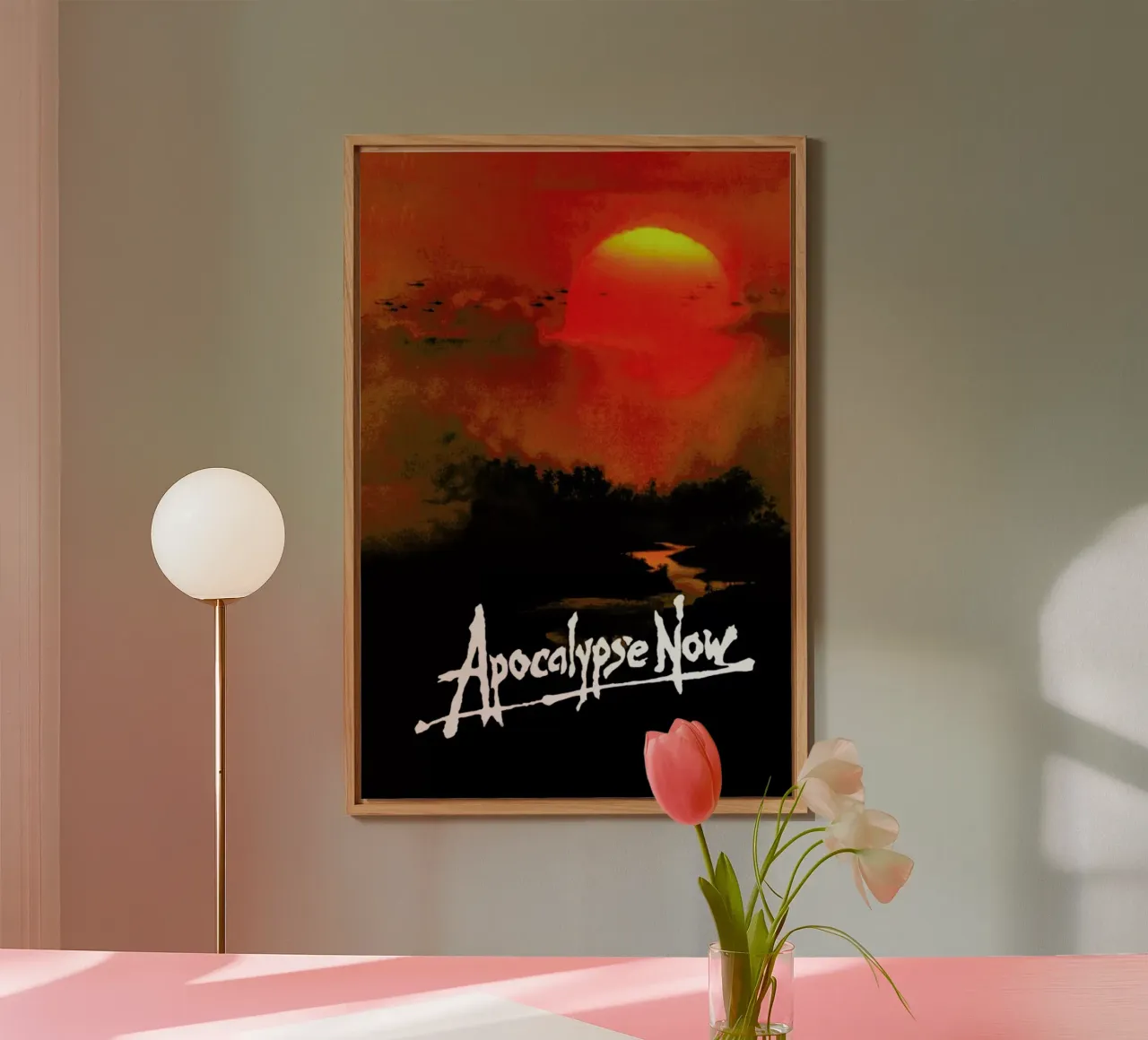 Apocalypse Now’ Retro Movie Poster forex plate by Gallery Print and Art Limited