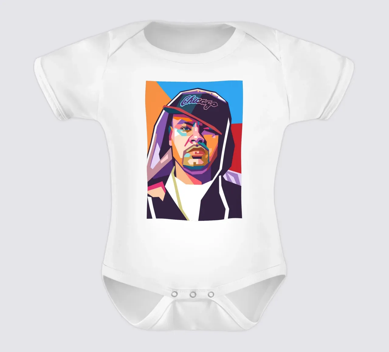 Fat Joe hip hop body neonato maniche corte da Hantamrata