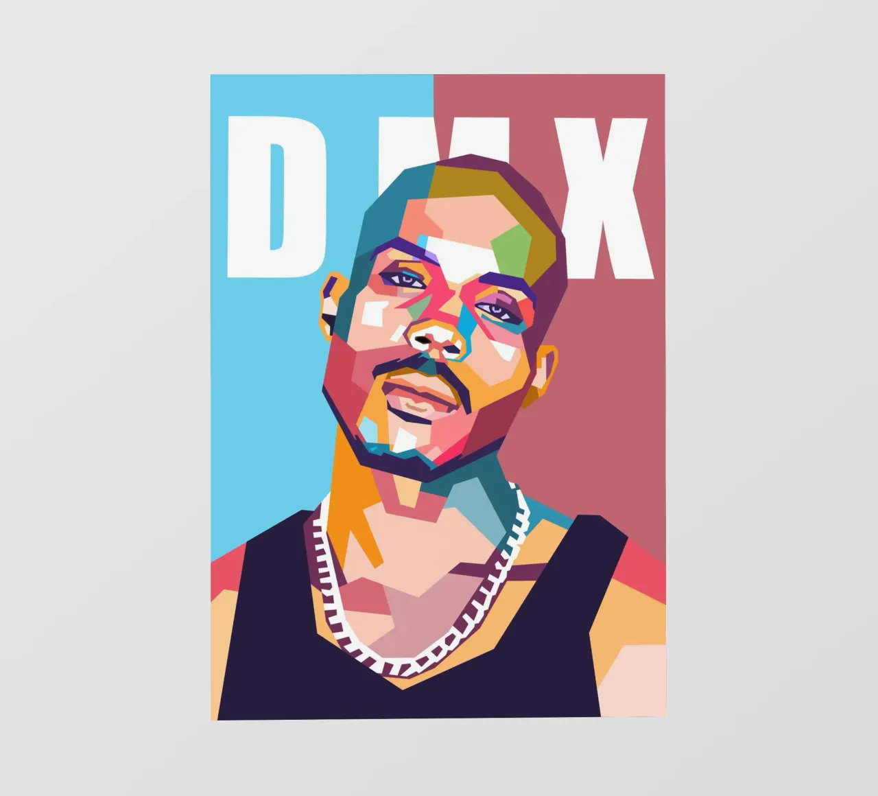 DMX hip hop pellicola backlit da Hantamrata