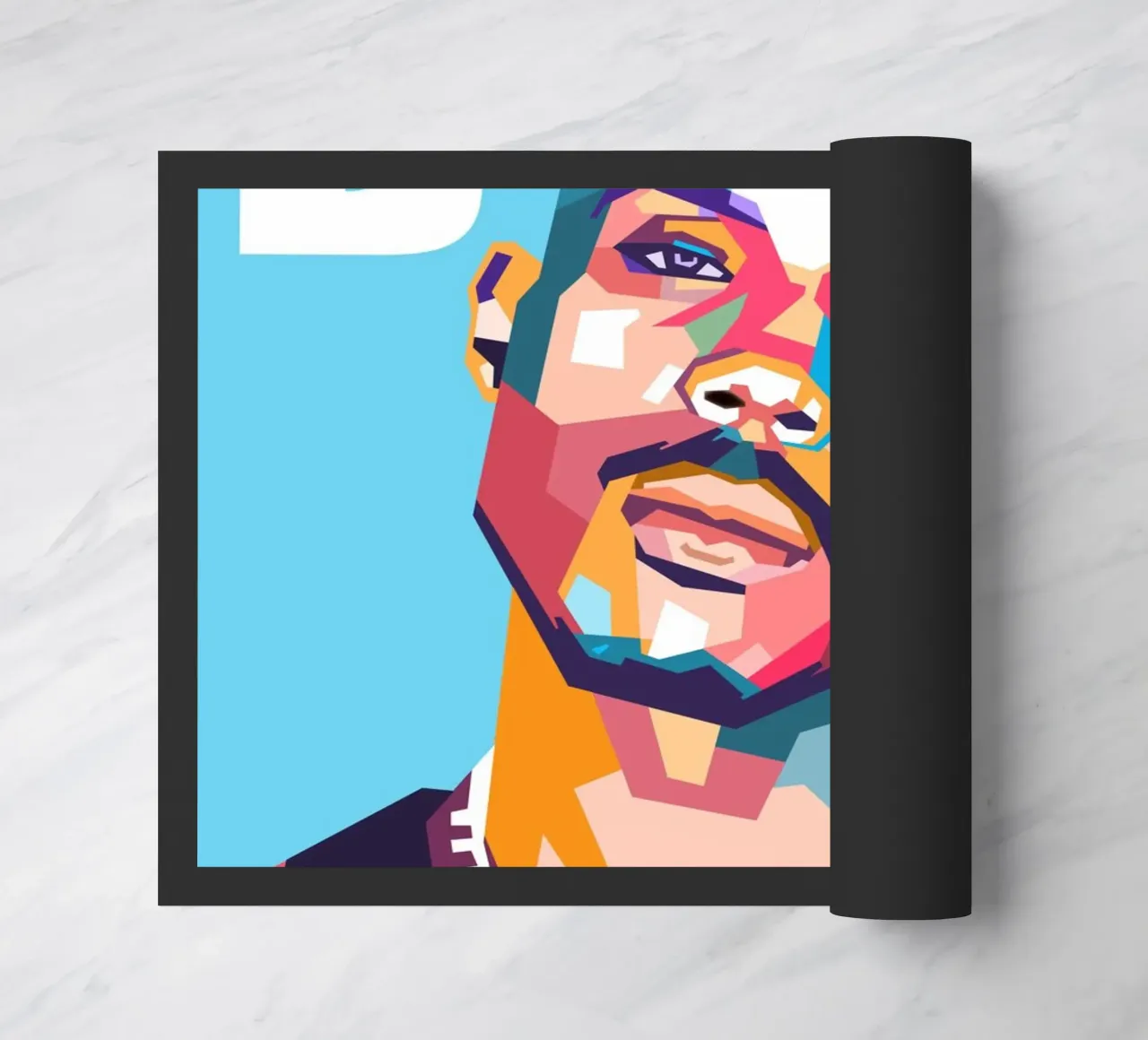 DMX hip hop doormat by Hantamrata