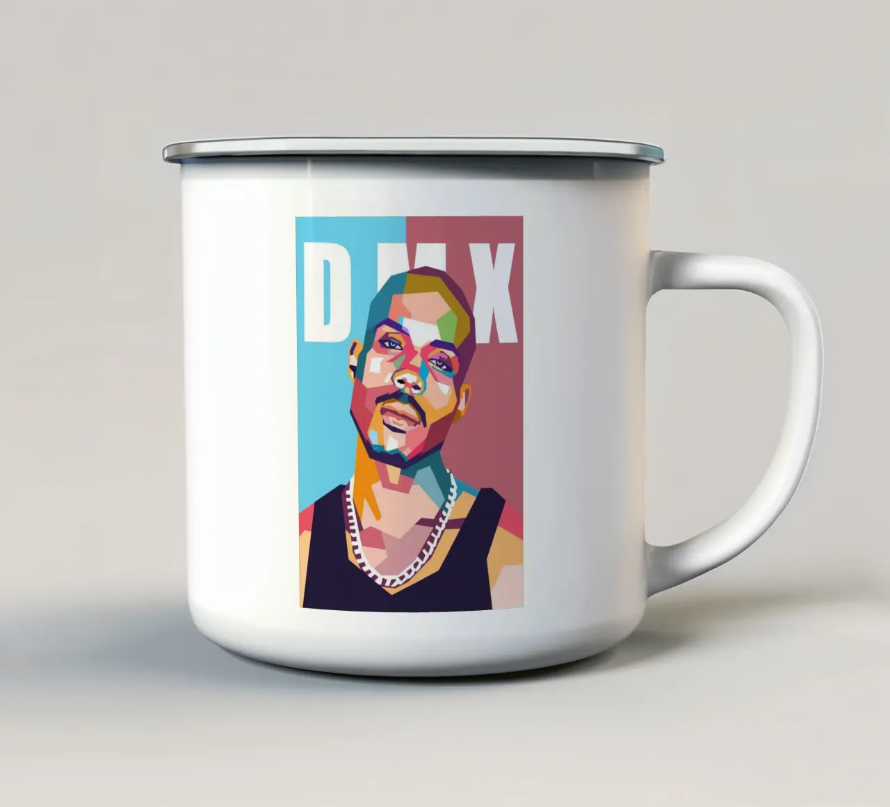 DMX hip hop tazza in smalto da Hantamrata