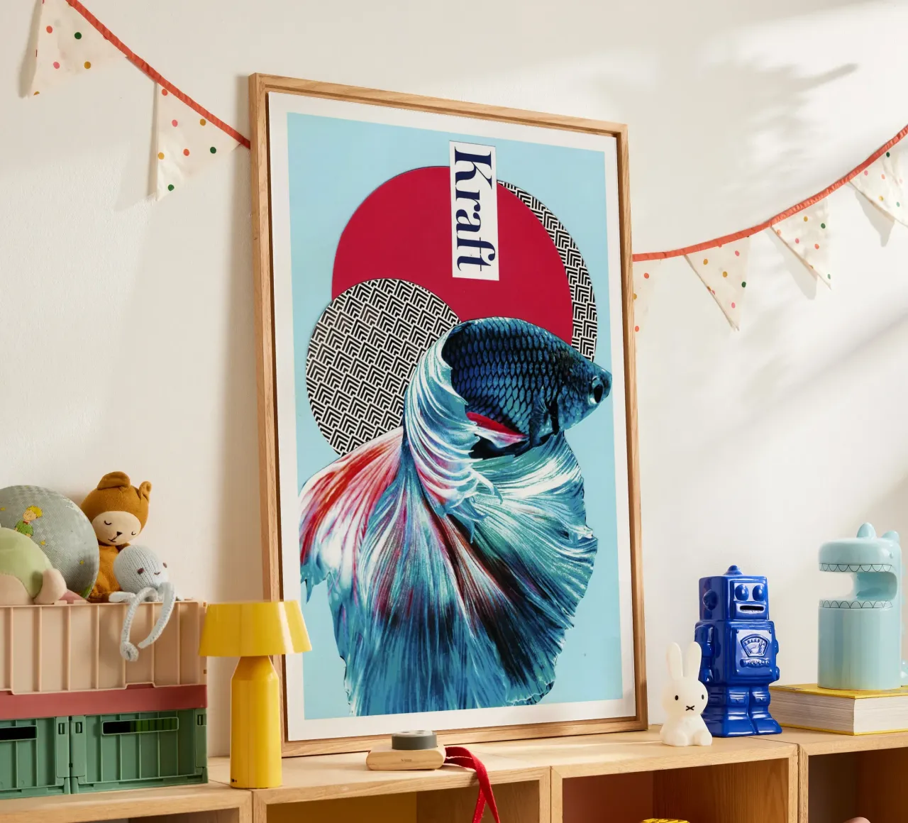 Collage - Kraft plexiglass da Nadine Ginzel