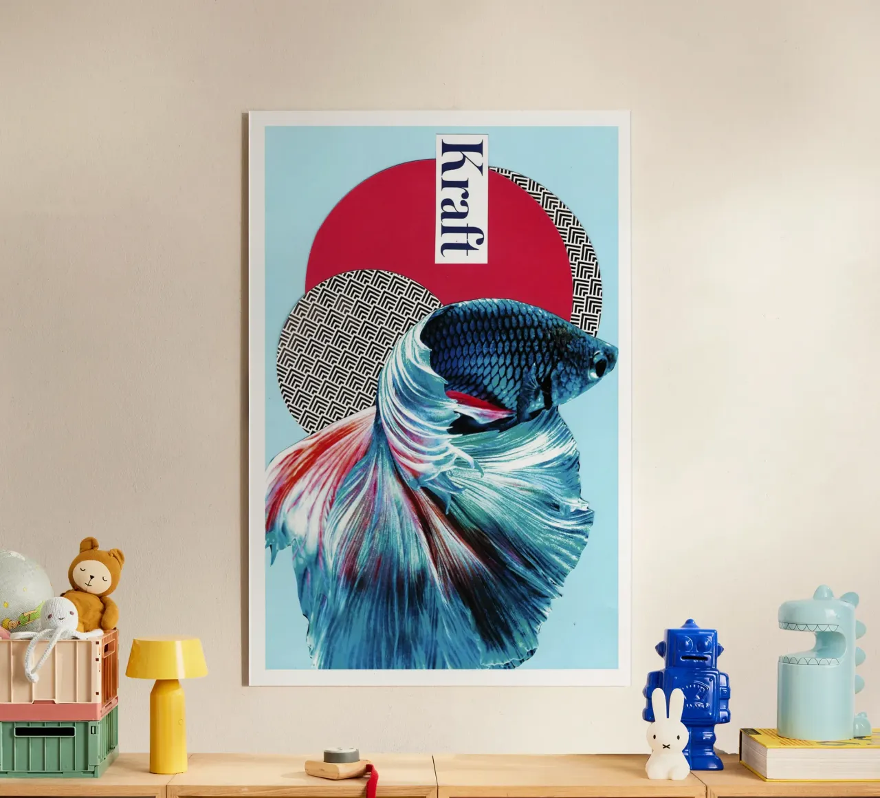 Collage - Kraft plexiglass da Nadine Ginzel