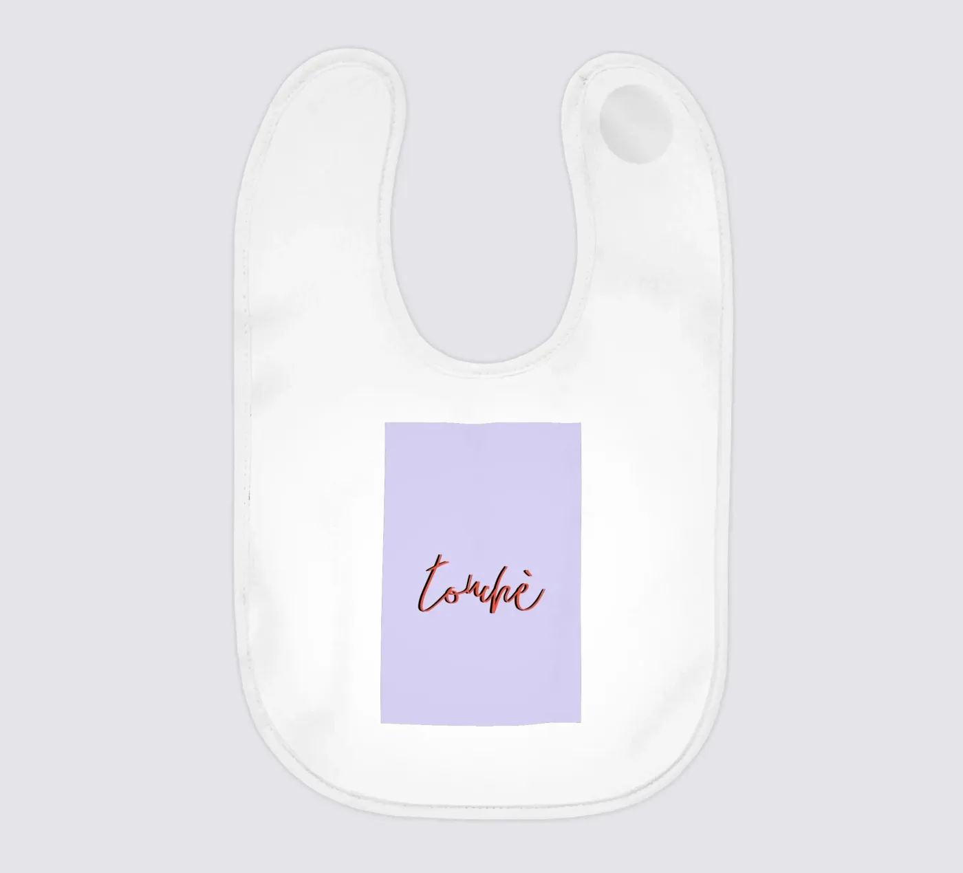 Touche baby bib by Honeymoon Hotel