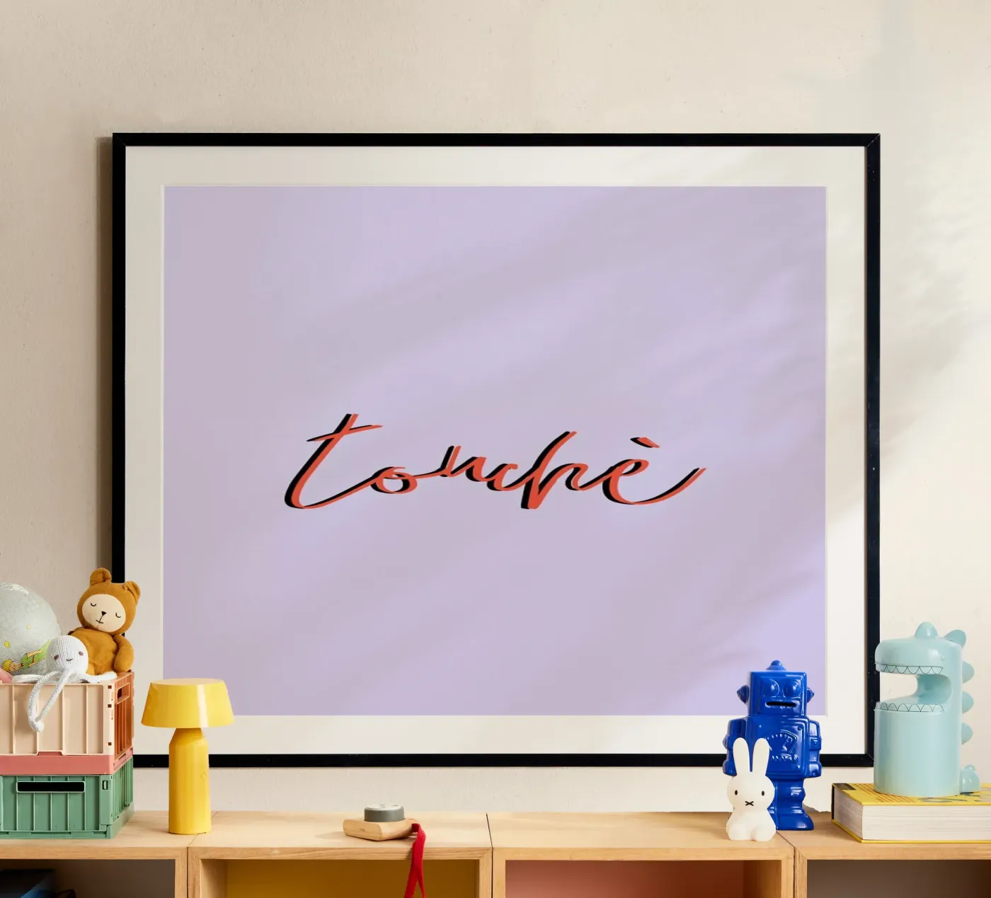 Touche Poster von Honeymoon Hotel