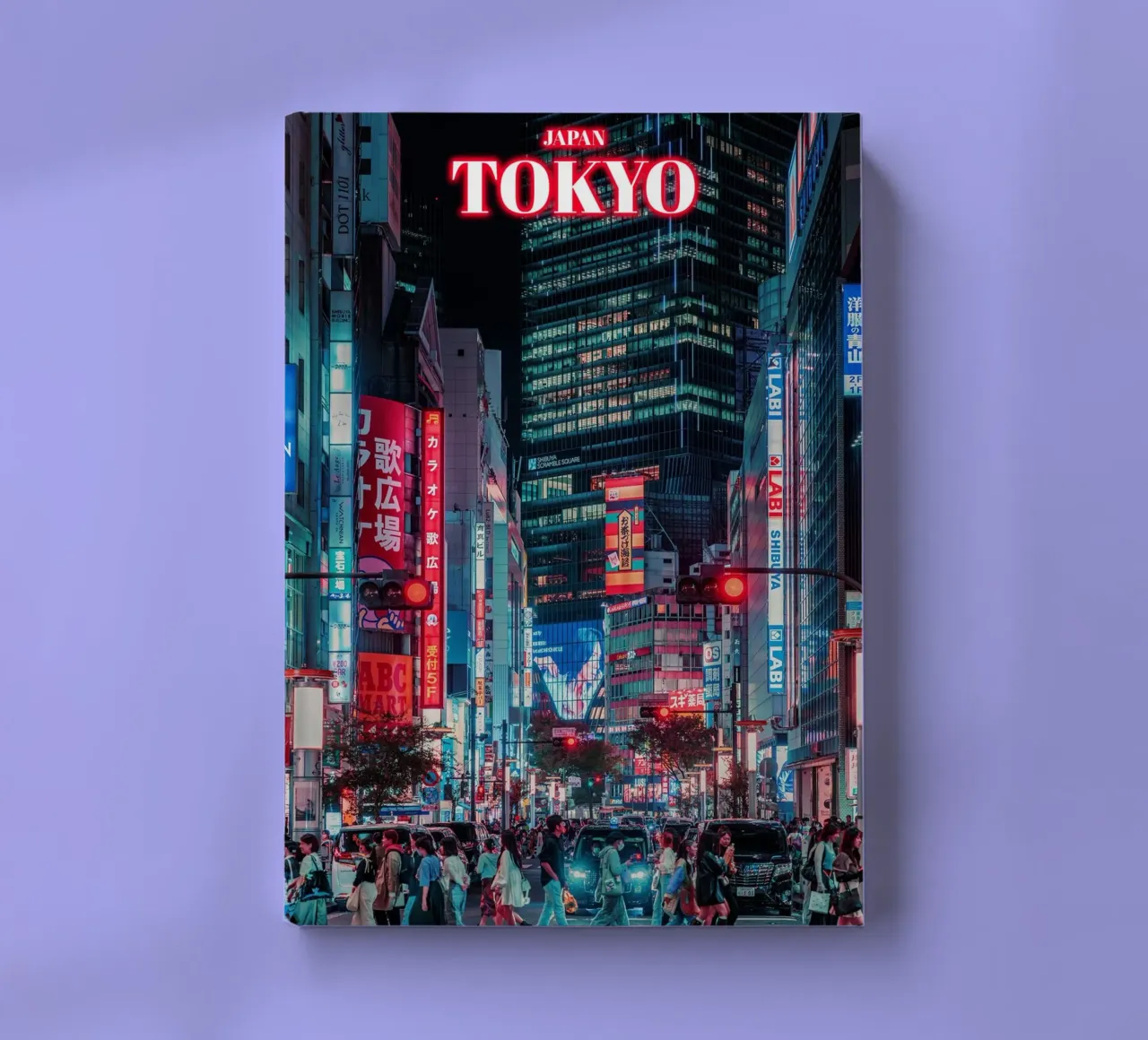 Tokyo City At Night - Japan notebook by surfer28