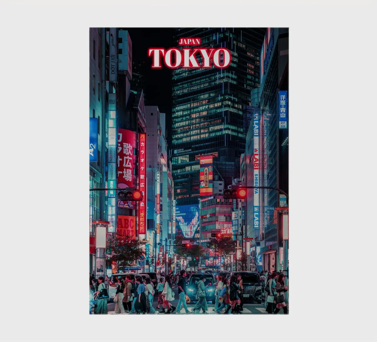 Tokyo City At Night - Japan notebook by surfer28