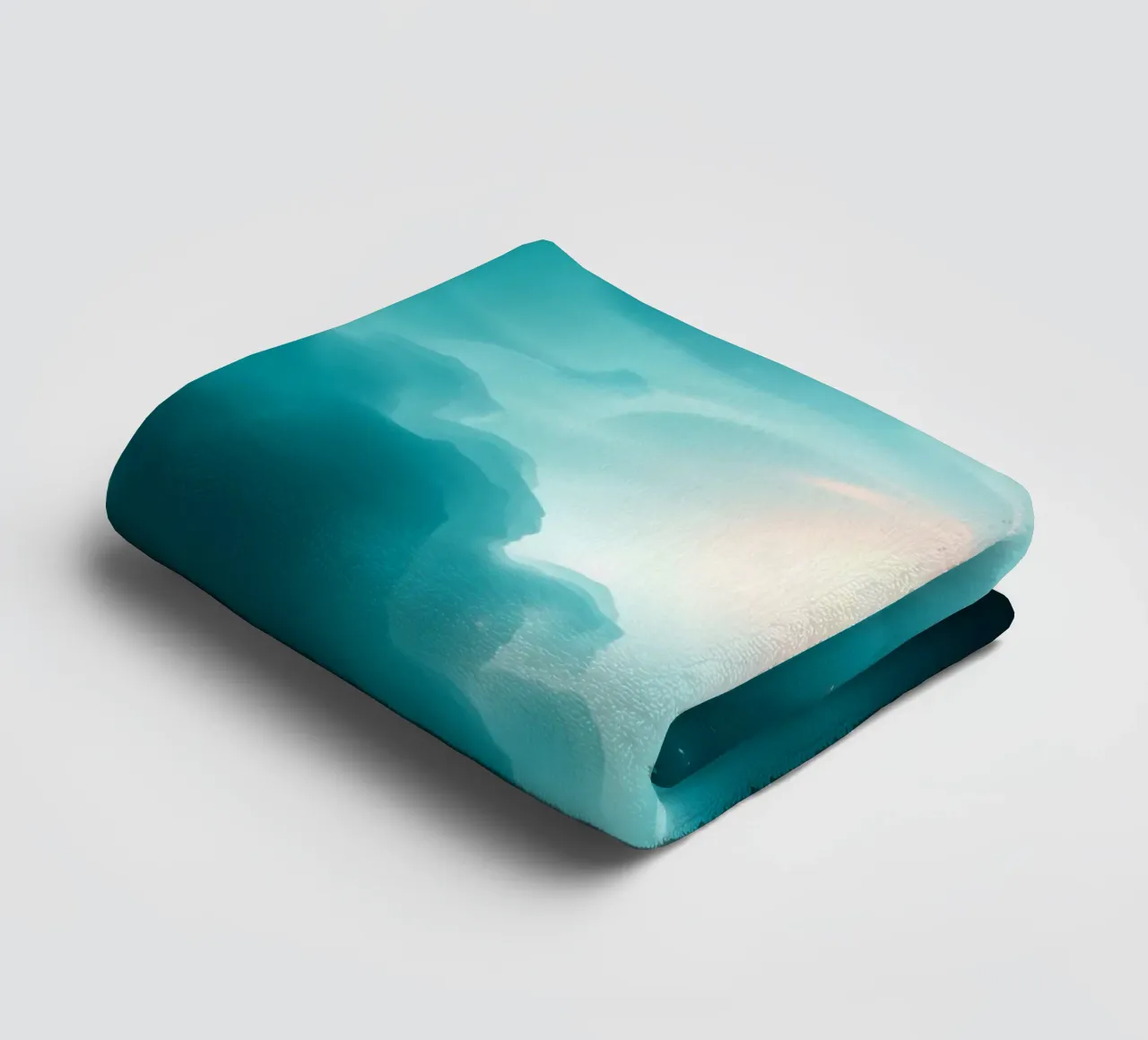 Le motif abstrait tourbillonnant aux couleurs douces crée une ambiance mystique. serviette de bain de DesignDoodle