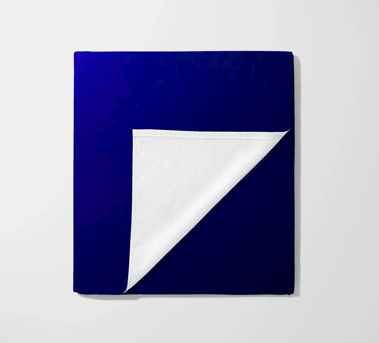 Bright abstract background with gradient shades of blue beach towel by DesignDoodle