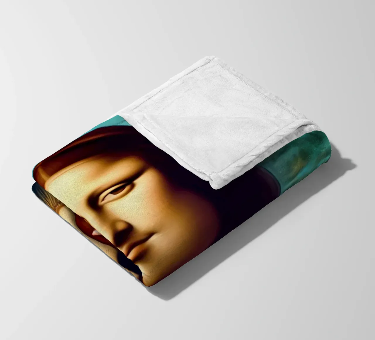 The Mona Lisa cigar coperta in pile da 🎁 ARTVI-SHOP