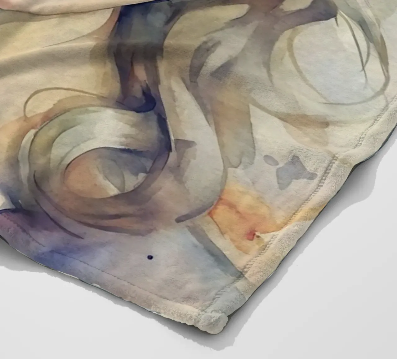 Taylor Swift in acquerello coperta in pile da ARTVI-SHOP