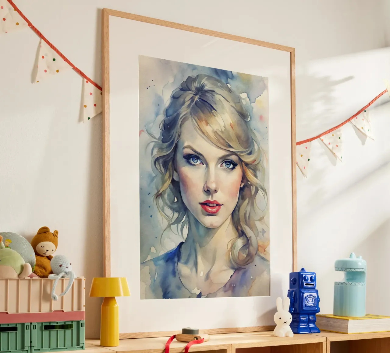 Taylor Swift in acquerello poster da ARTVI-SHOP