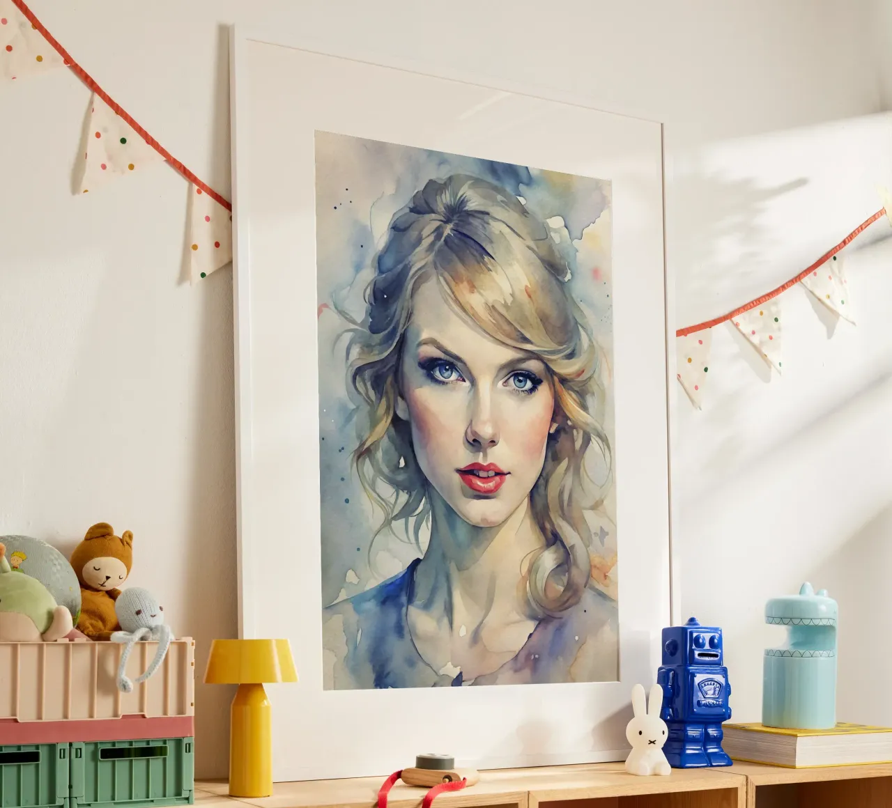 Taylor Swift in acquerello poster da ARTVI-SHOP