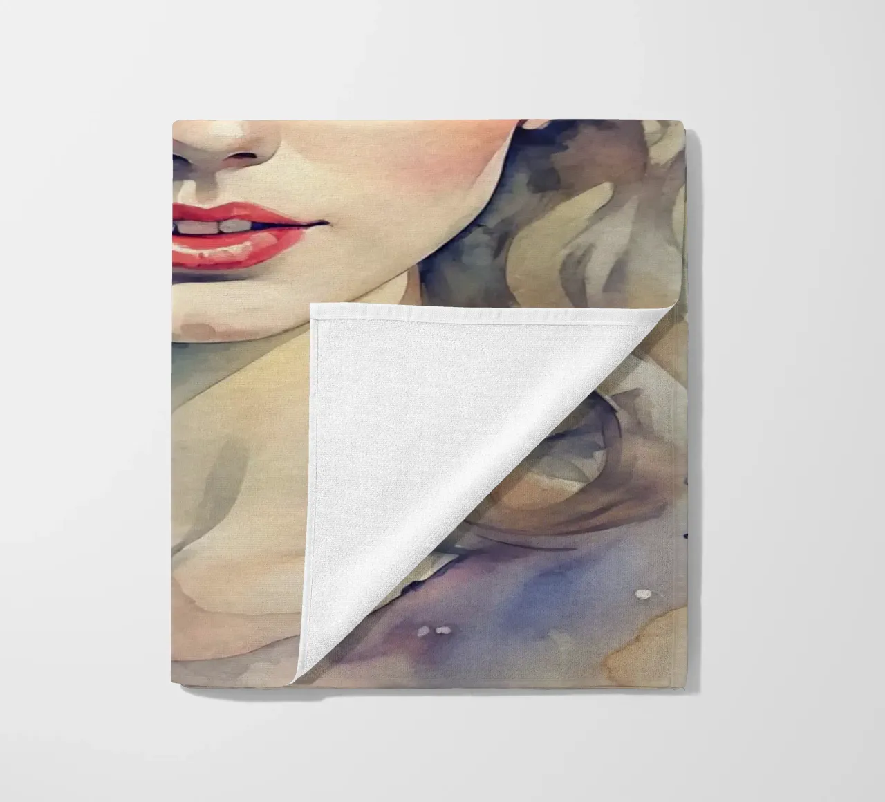 Taylor Swift in acquerello telo mare da 🎁 NOBELART