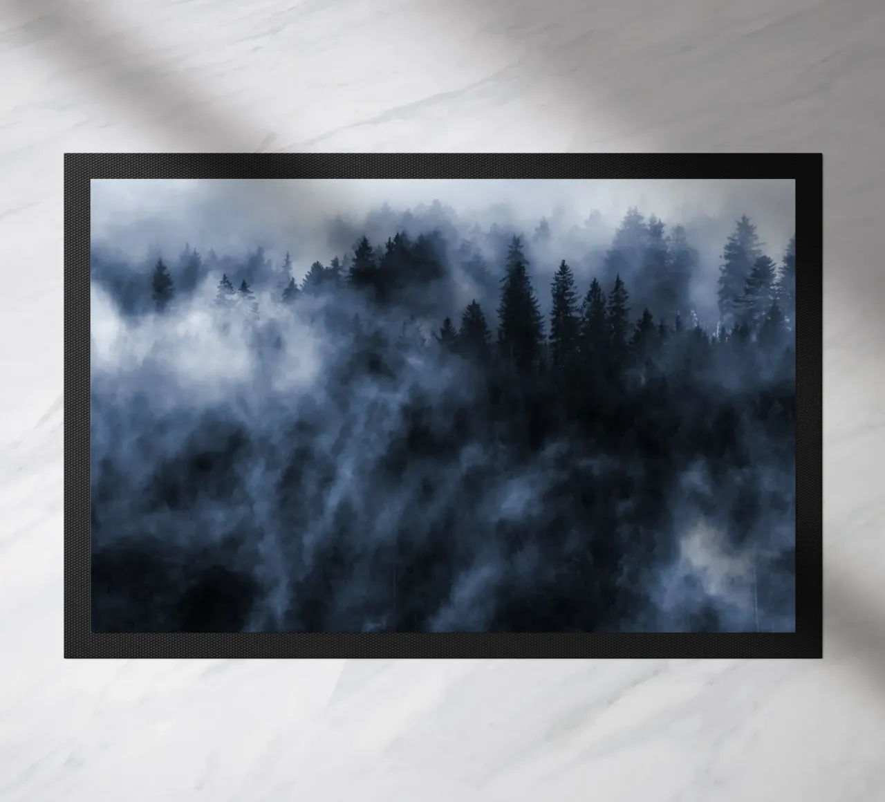 Cloud forest Fußmatte von Juergen Wiesler