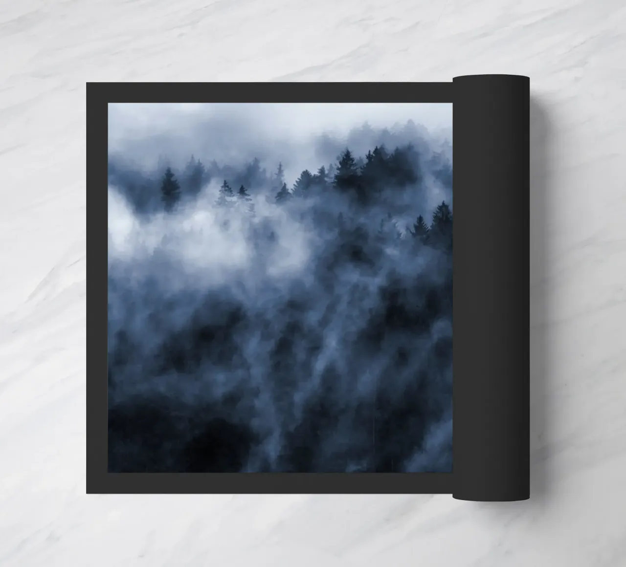 Cloud forest Fußmatte von Juergen Wiesler