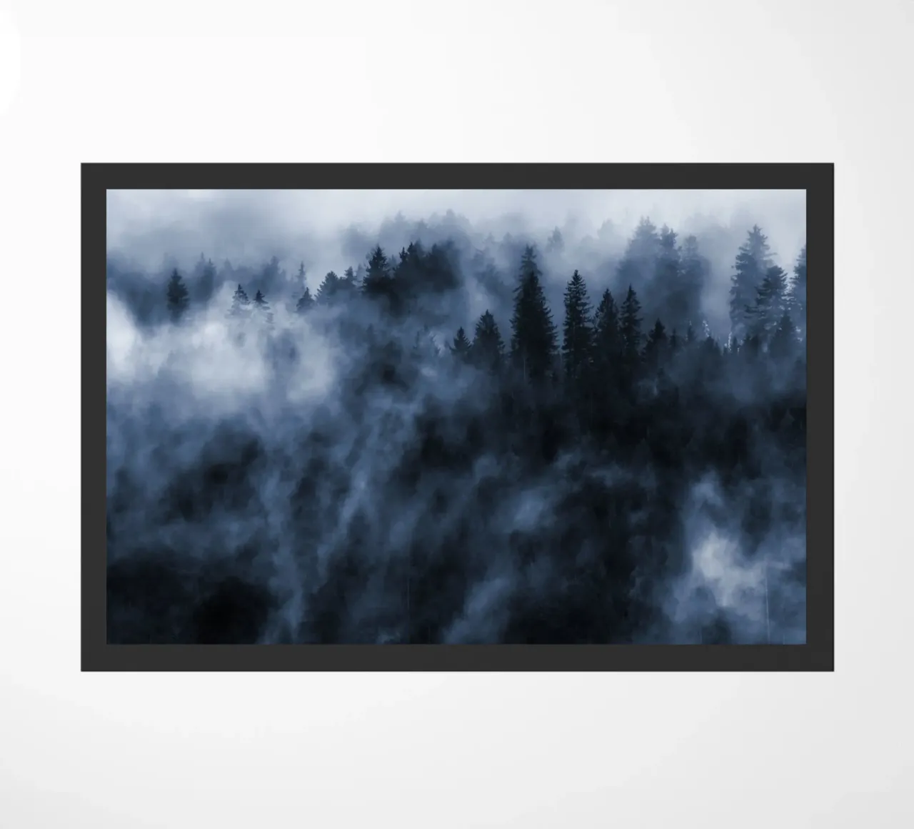 Cloud forest Fußmatte von Juergen Wiesler