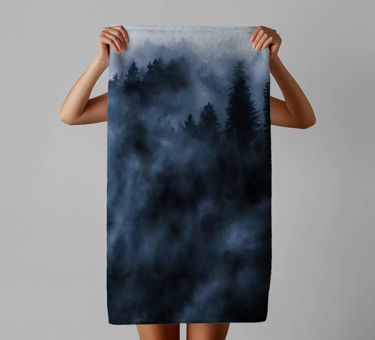 Cloud forest towel by Juergen Wiesler