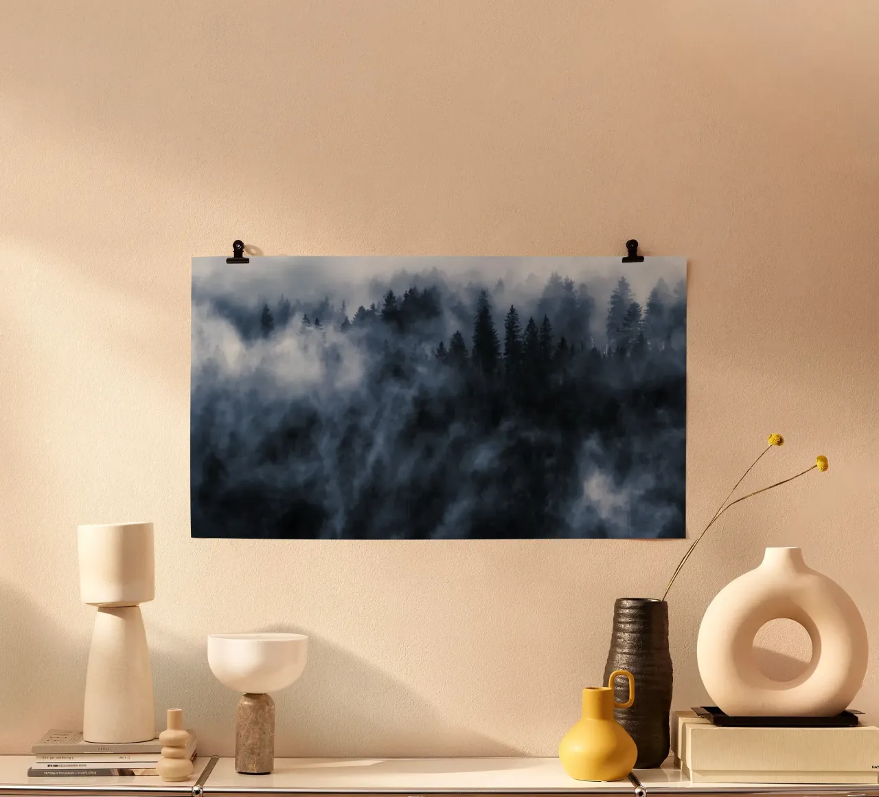 Cloud forest poster by Juergen Wiesler