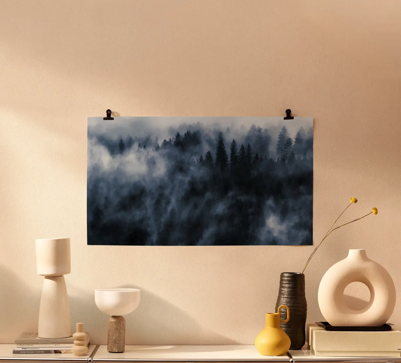 Cloud forest poster by Juergen Wiesler