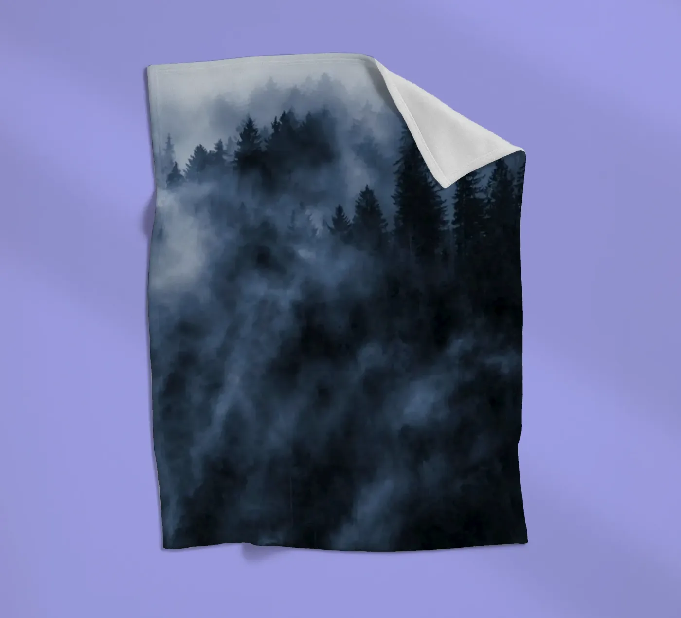 Cloud forest plaid polaire de Juergen Wiesler