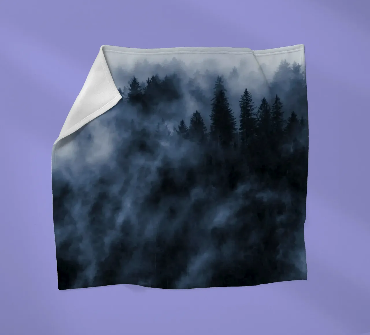 Cloud forest Fleecedecke von Juergen Wiesler