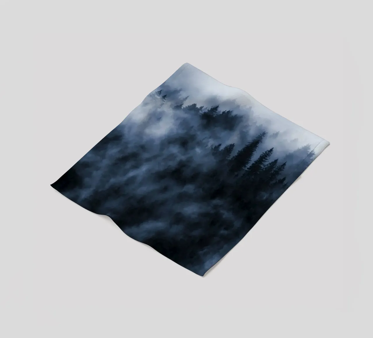 Cloud forest Fleecedecke von Juergen Wiesler