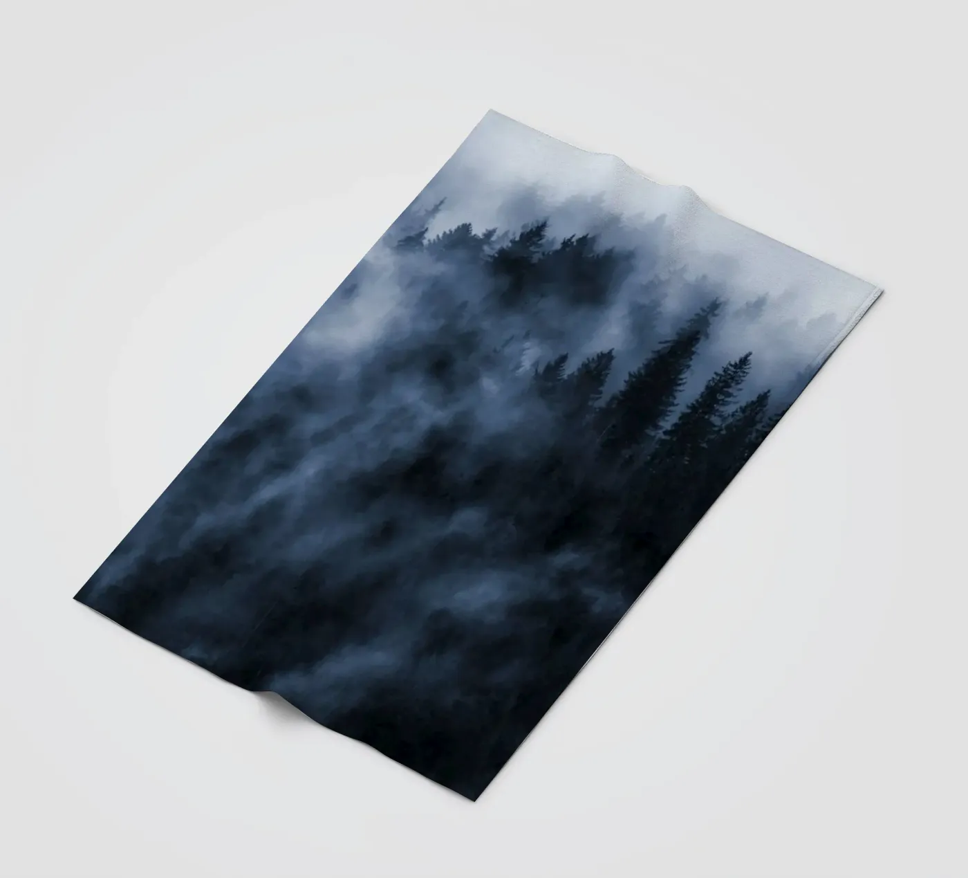 Cloud forest plaid polaire de Juergen Wiesler