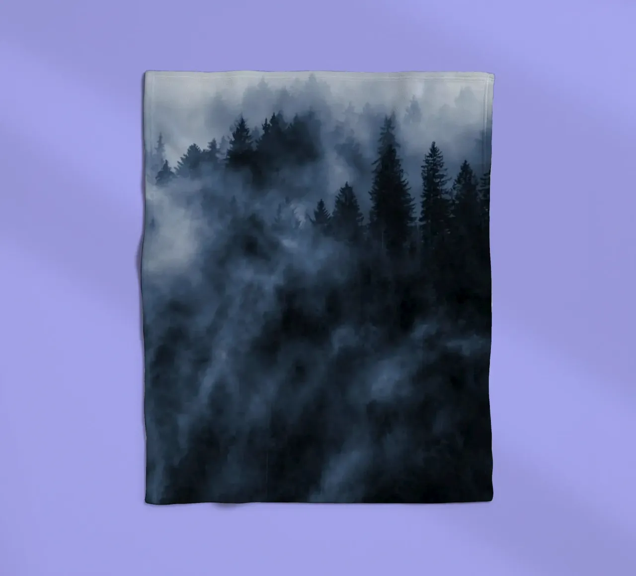 Cloud forest Fleecedecke von Juergen Wiesler