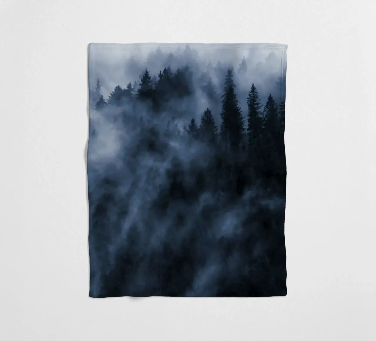 Cloud forest Fleecedecke von Juergen Wiesler