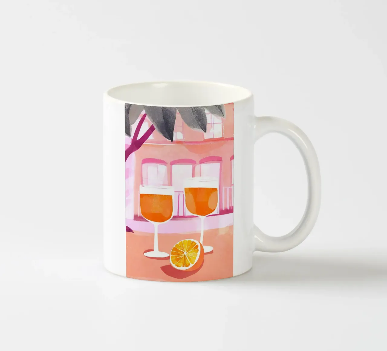 Sunny sundowner tazza in ceramica da Ohkimiko