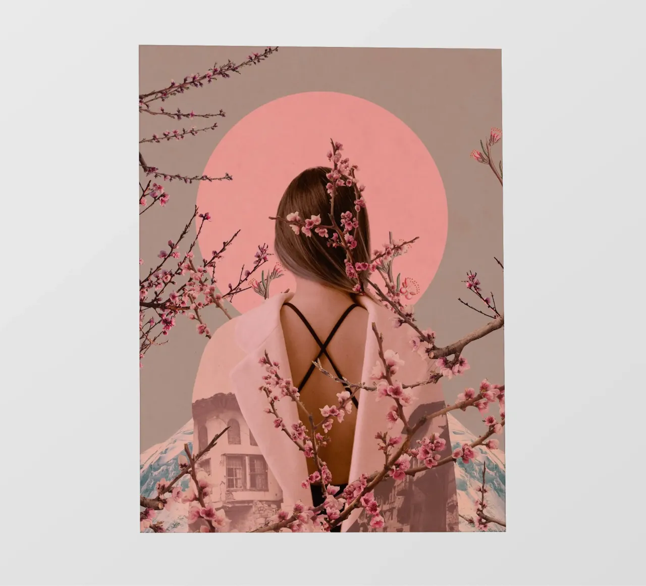 Peach Blossoms of Veria pellicola backlit da Frank Moth