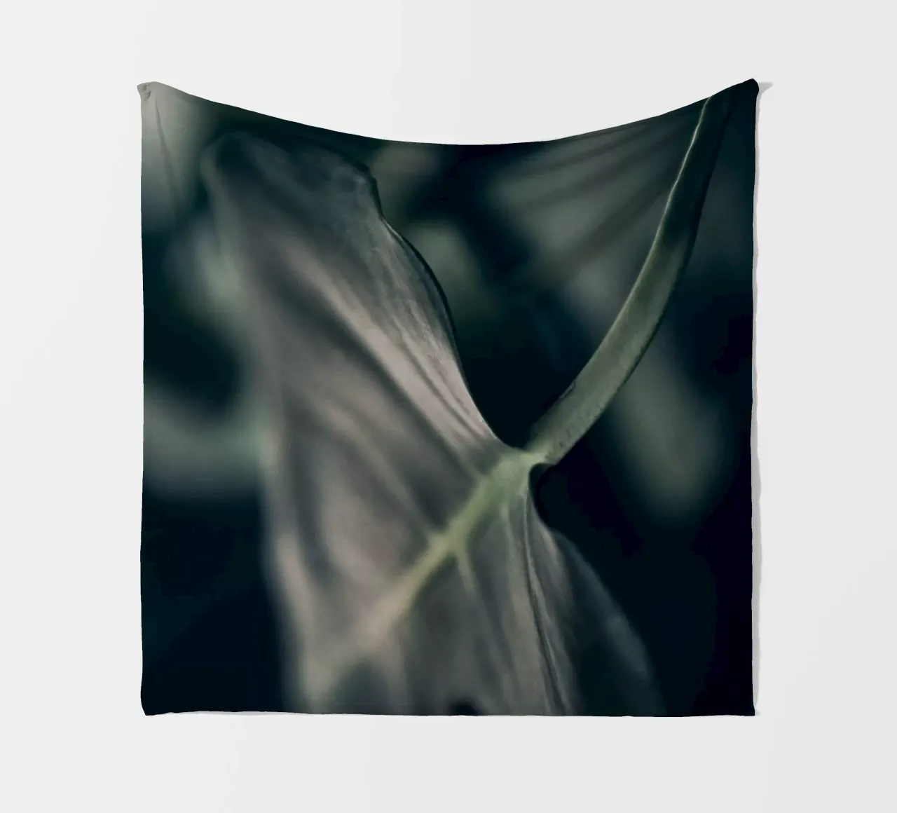 Moody Monstera 4 coperta in pile da Klaus with K