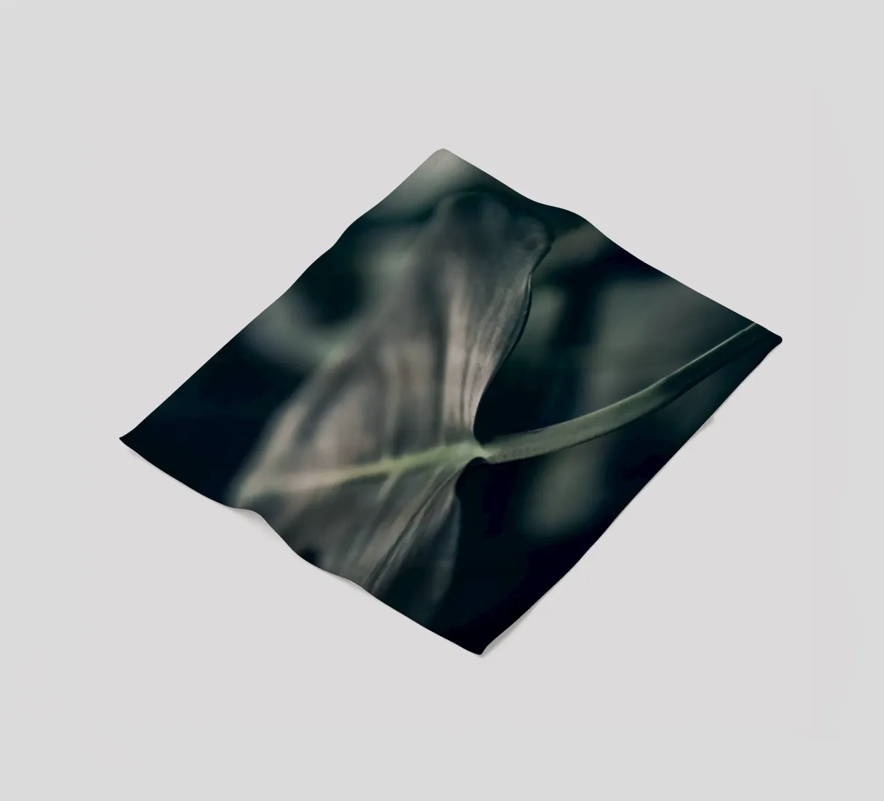 Moody Monstera 4 coperta in pile da Klaus with K