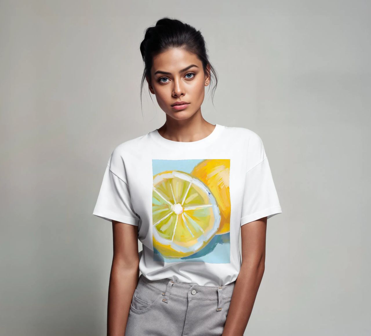 Zitrone t-shirt da Ohkimiko