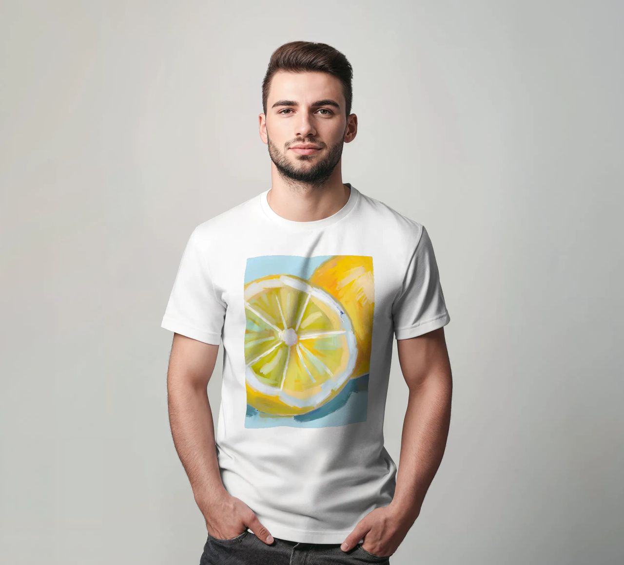 Zitrone t-shirt da Ohkimiko