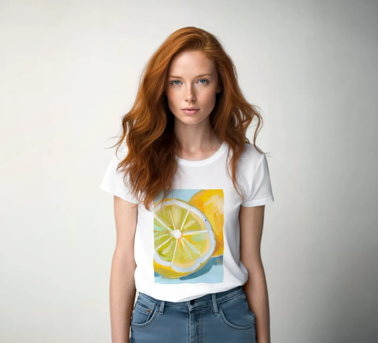 Zitrone t-shirt da donna da Ohkimiko