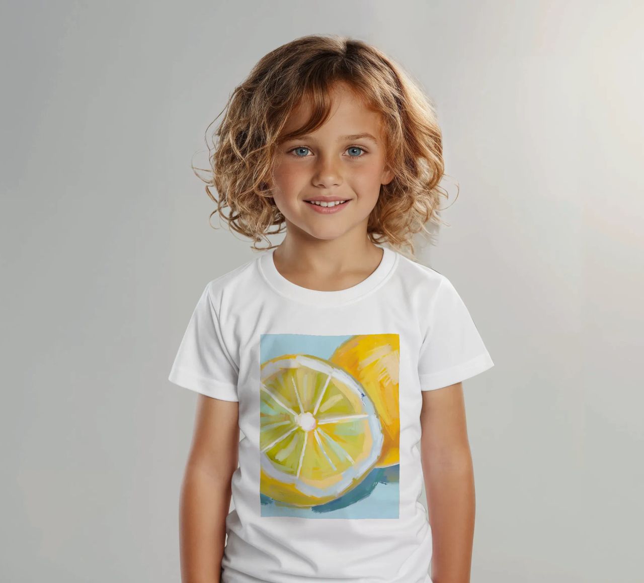Zitrone t-shirt bambini da Ohkimiko