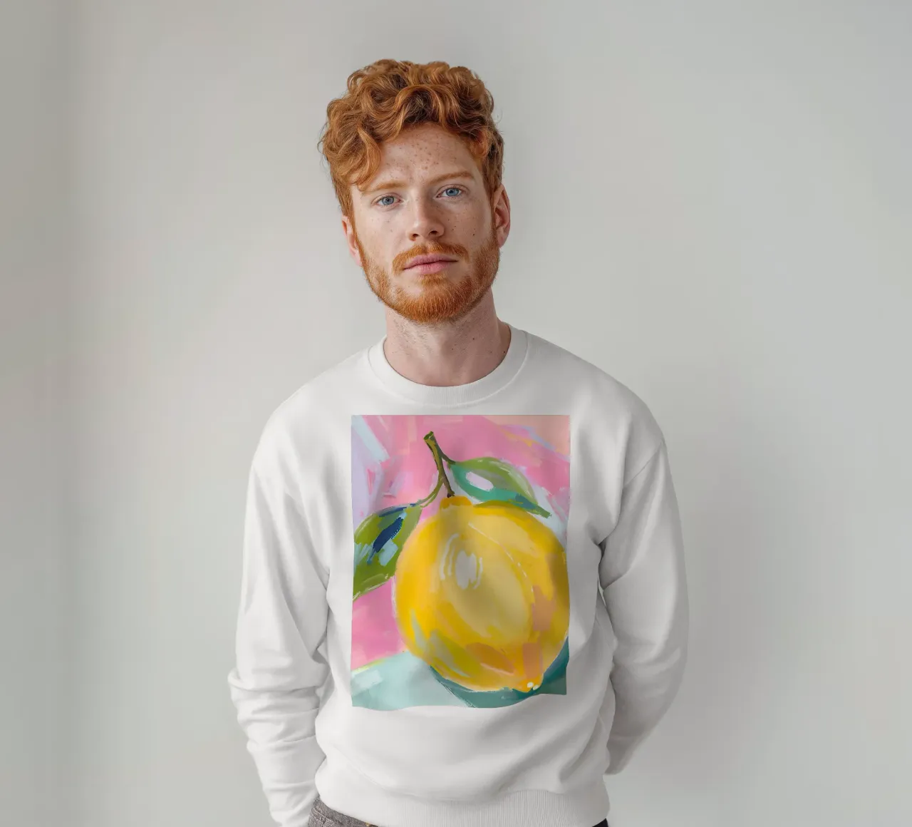 Zitrone Sweatshirt von Ohkimiko