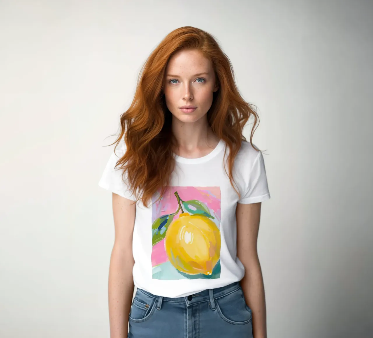 Zitrone t-shirt da donna da Ohkimiko