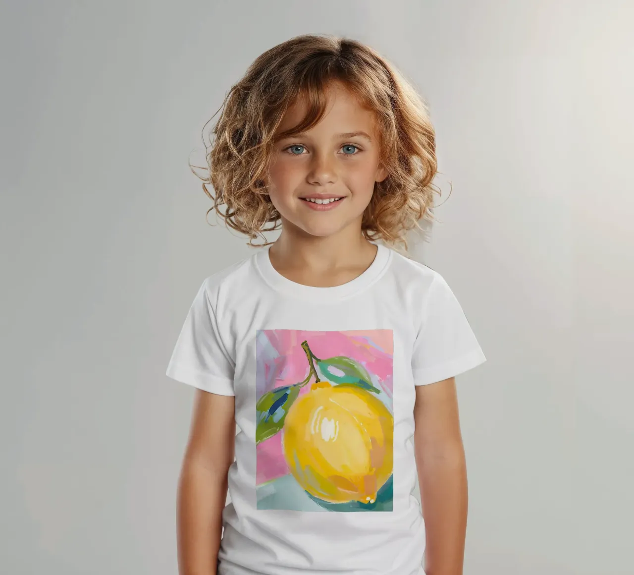 Zitrone t-shirt bambini da Ohkimiko