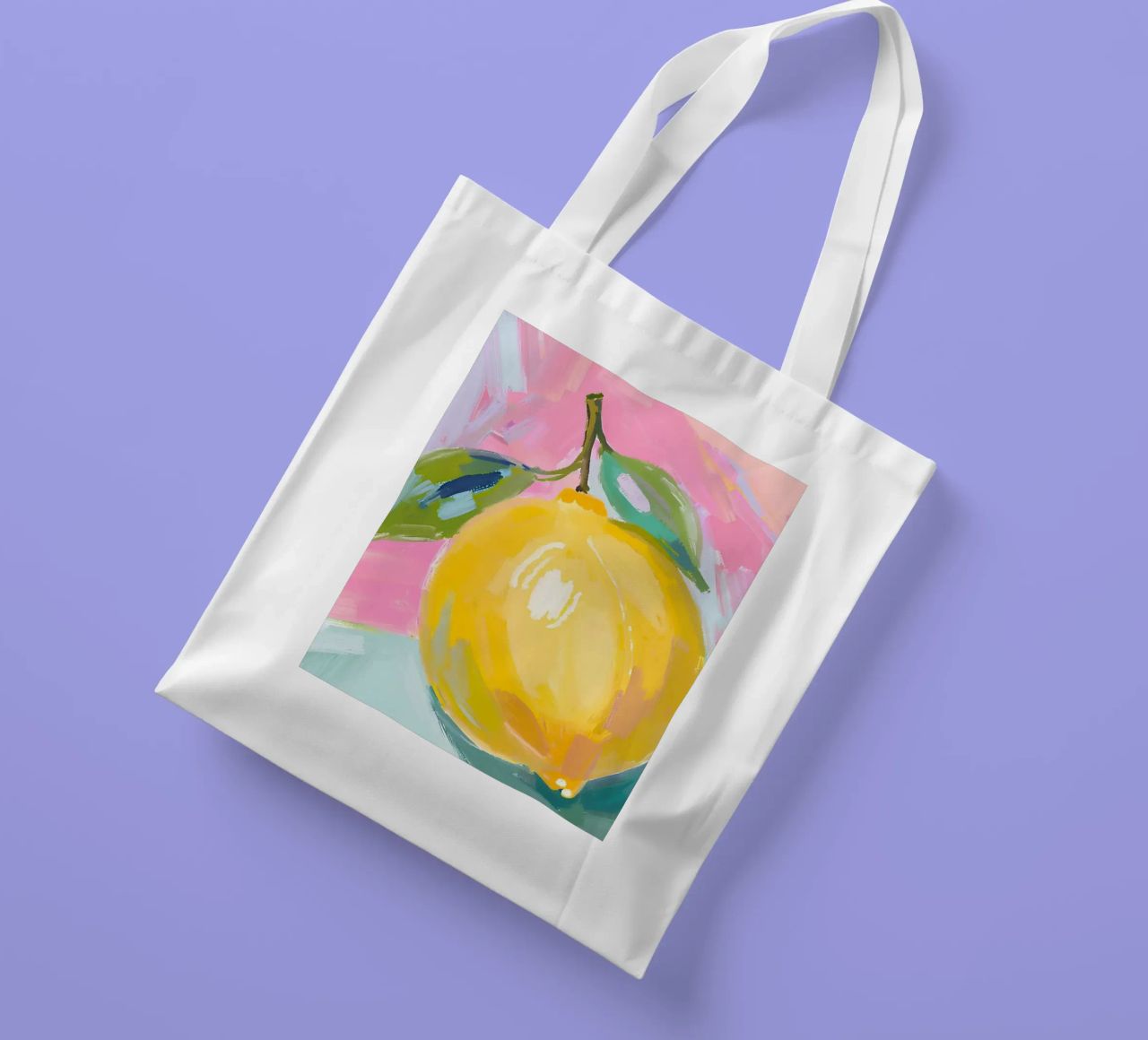 Zitrone borsa in juta da Ohkimiko
