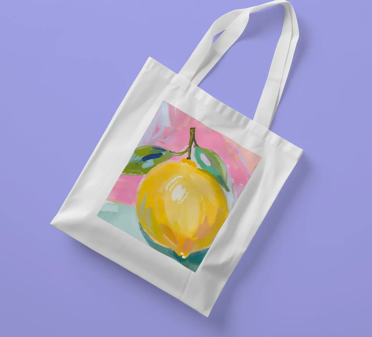 Zitrone borsa in juta da Ohkimiko