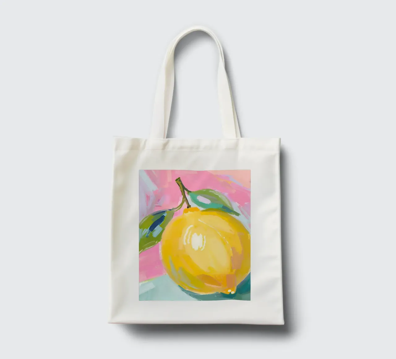 Zitrone borsa in juta da Ohkimiko