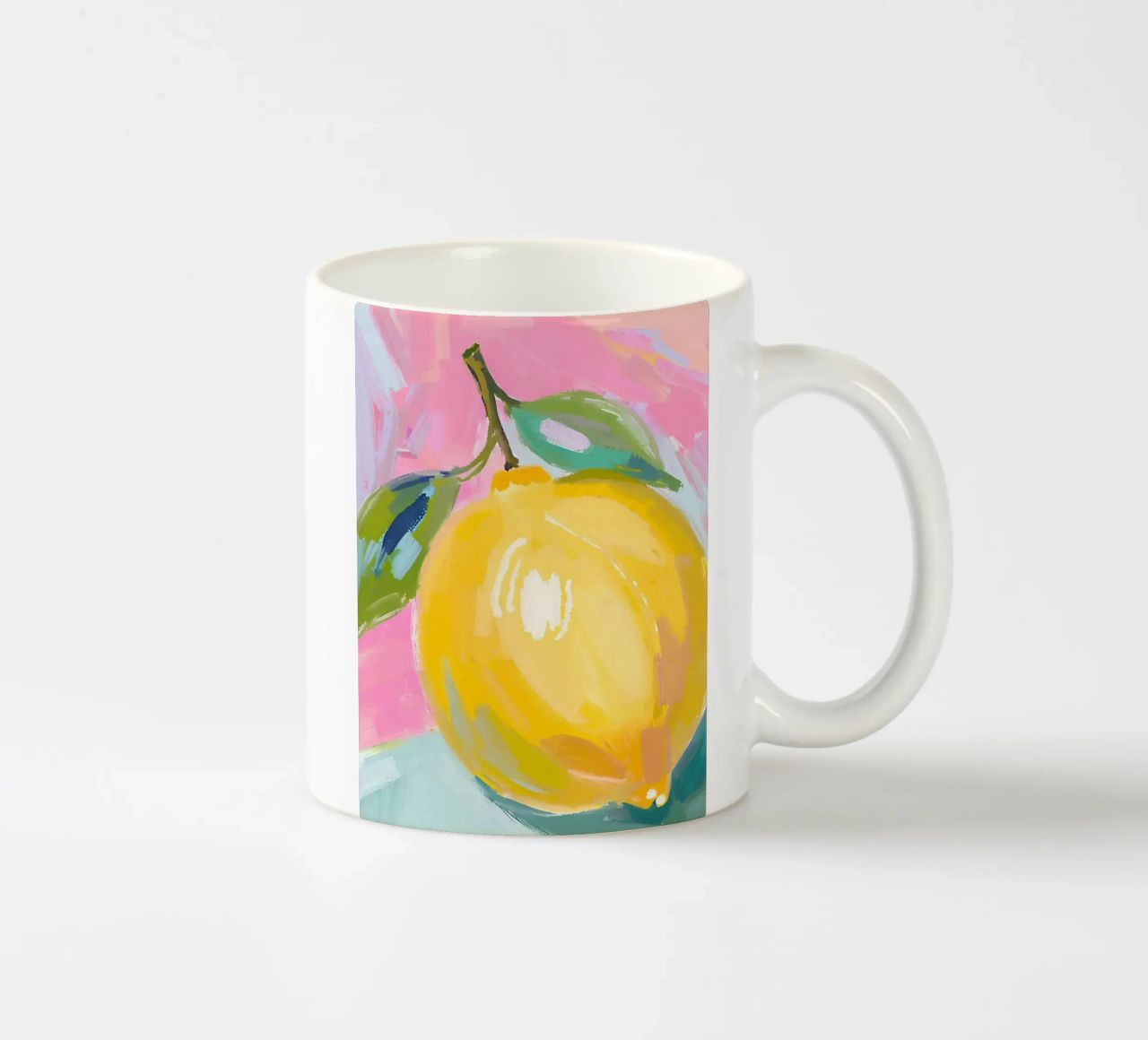 Zitrone tazza in ceramica da Ohkimiko