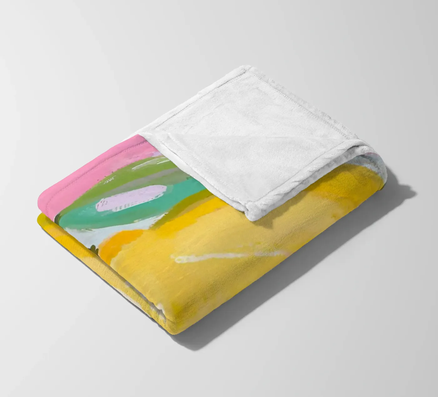 Zitrone Fleecedecke von Ohkimiko