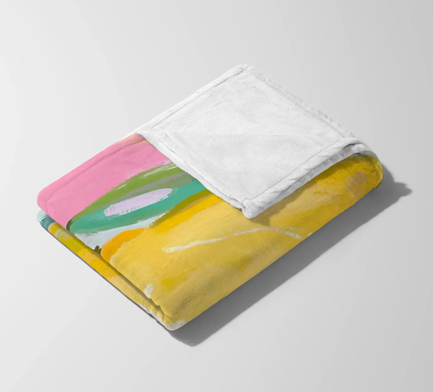 Zitrone Fleecedecke von Ohkimiko