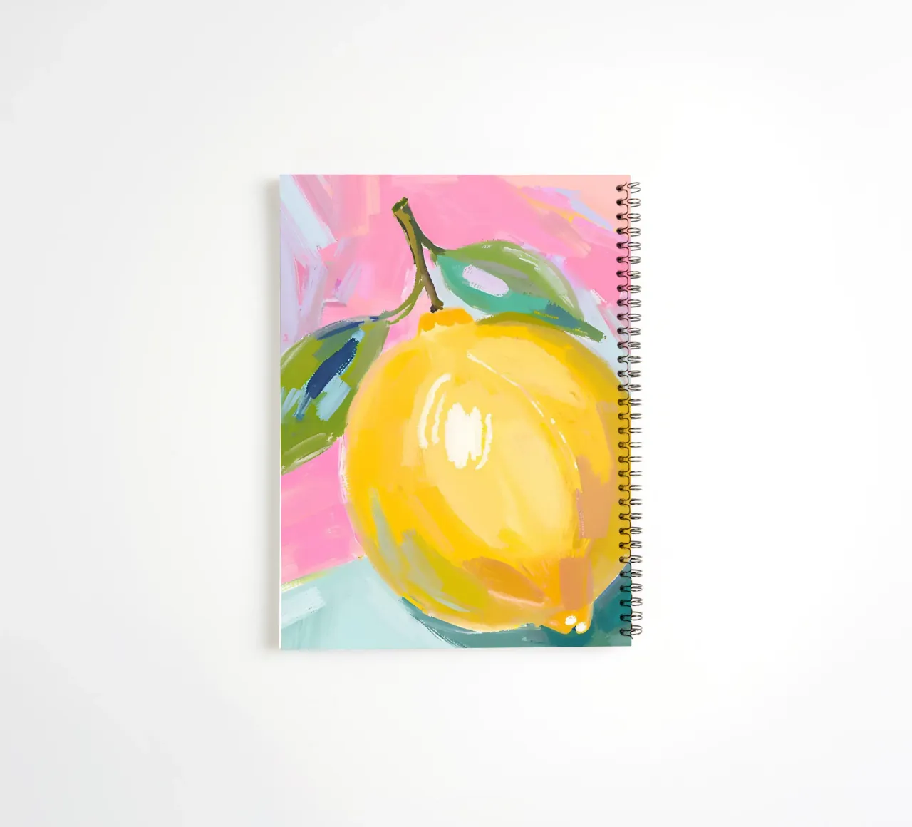 Zitrone cuaderno de espiral de Ohkimiko